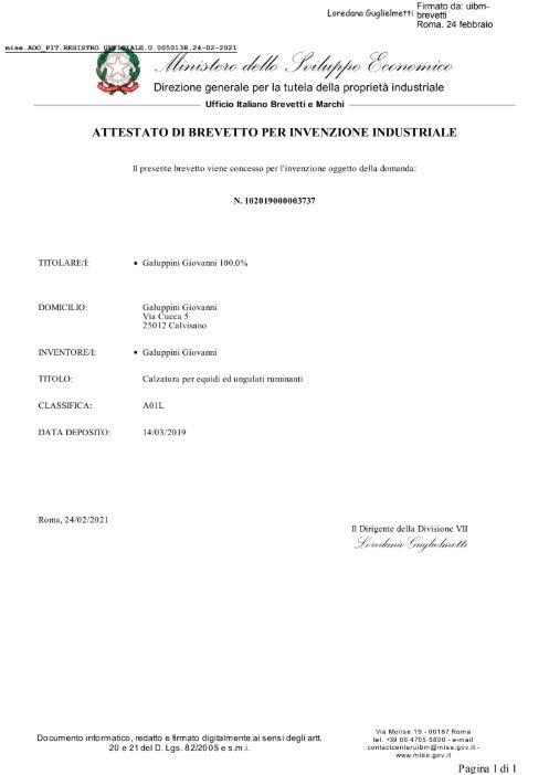 Sandalo Gommato Terapeutico CALIGA MAX GP5000 (MISURE 0 - 6)